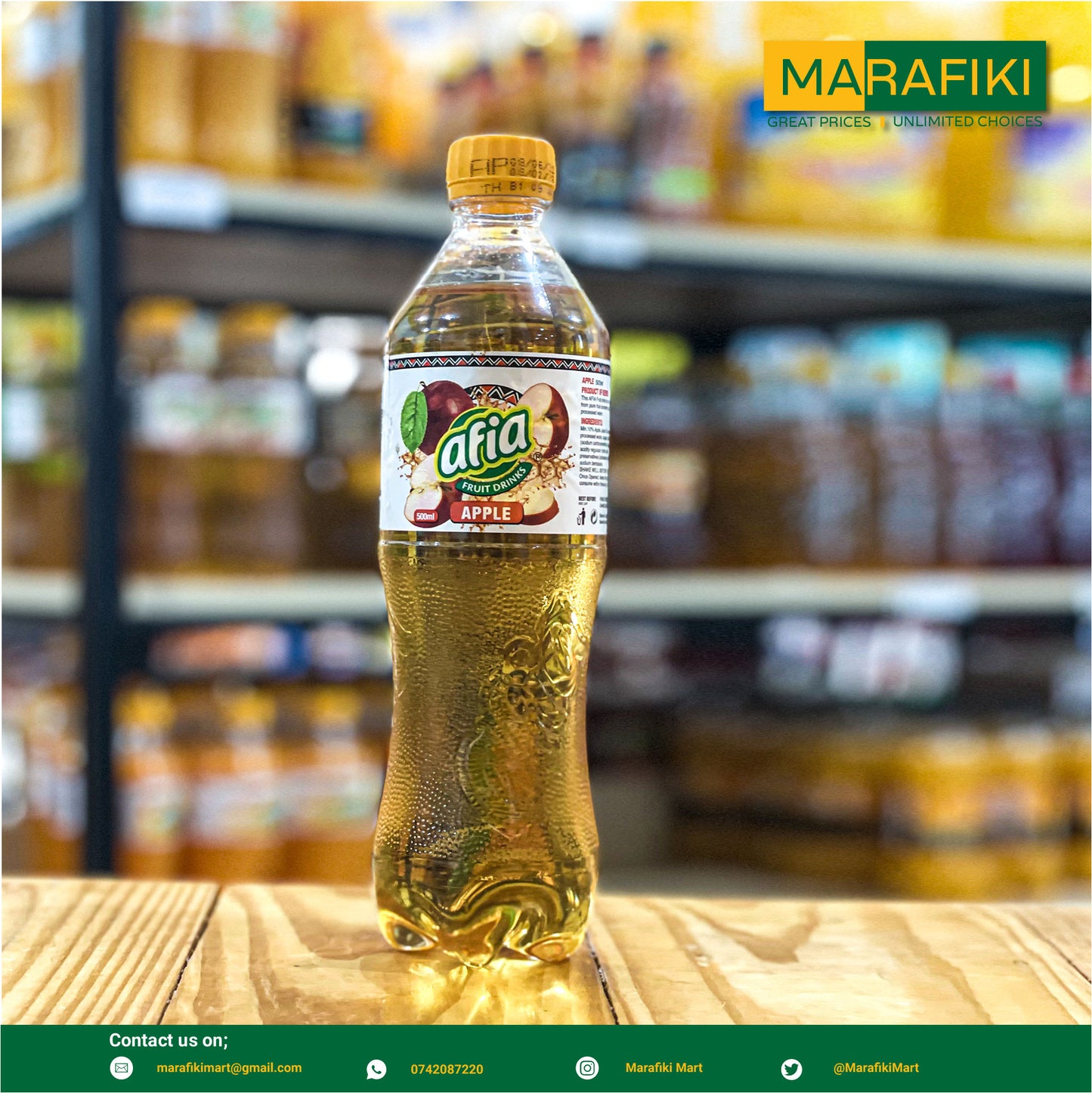 Afia Juice Apple 500ml