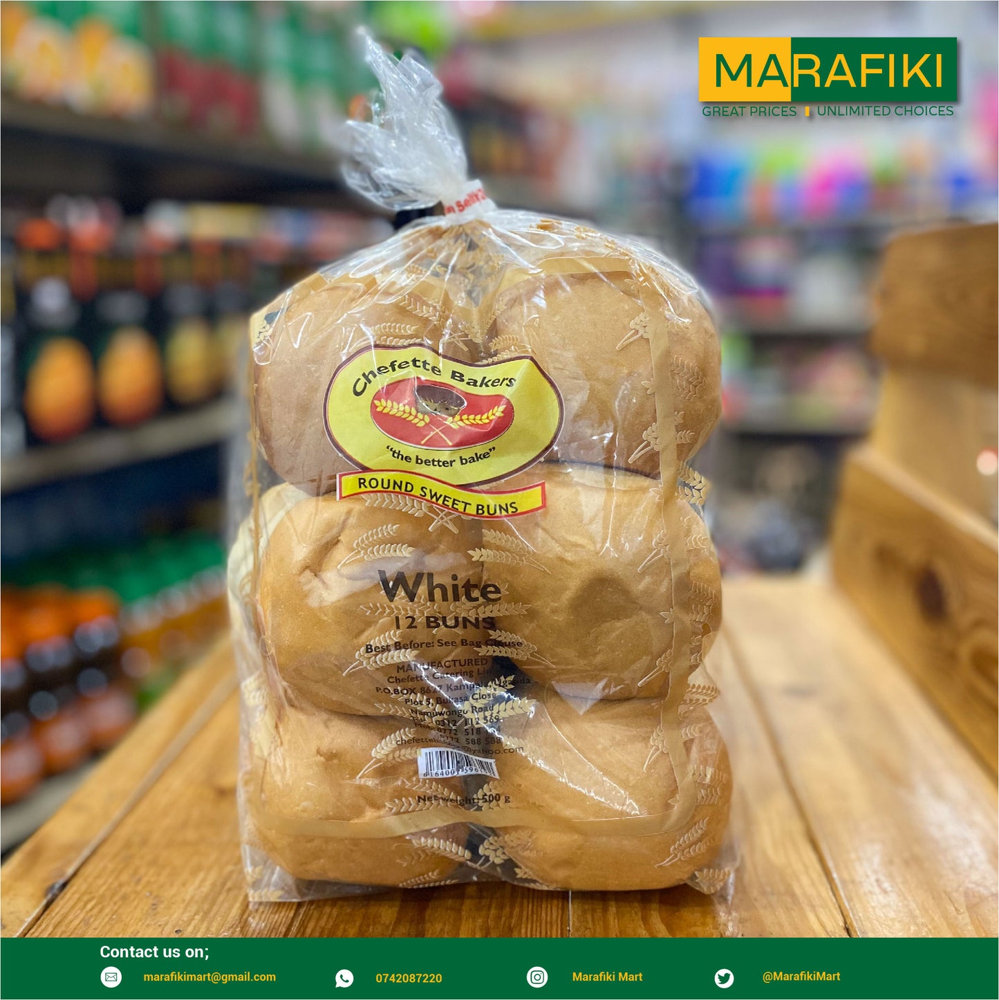 CHEFETTE ROUND SWEET BUNS