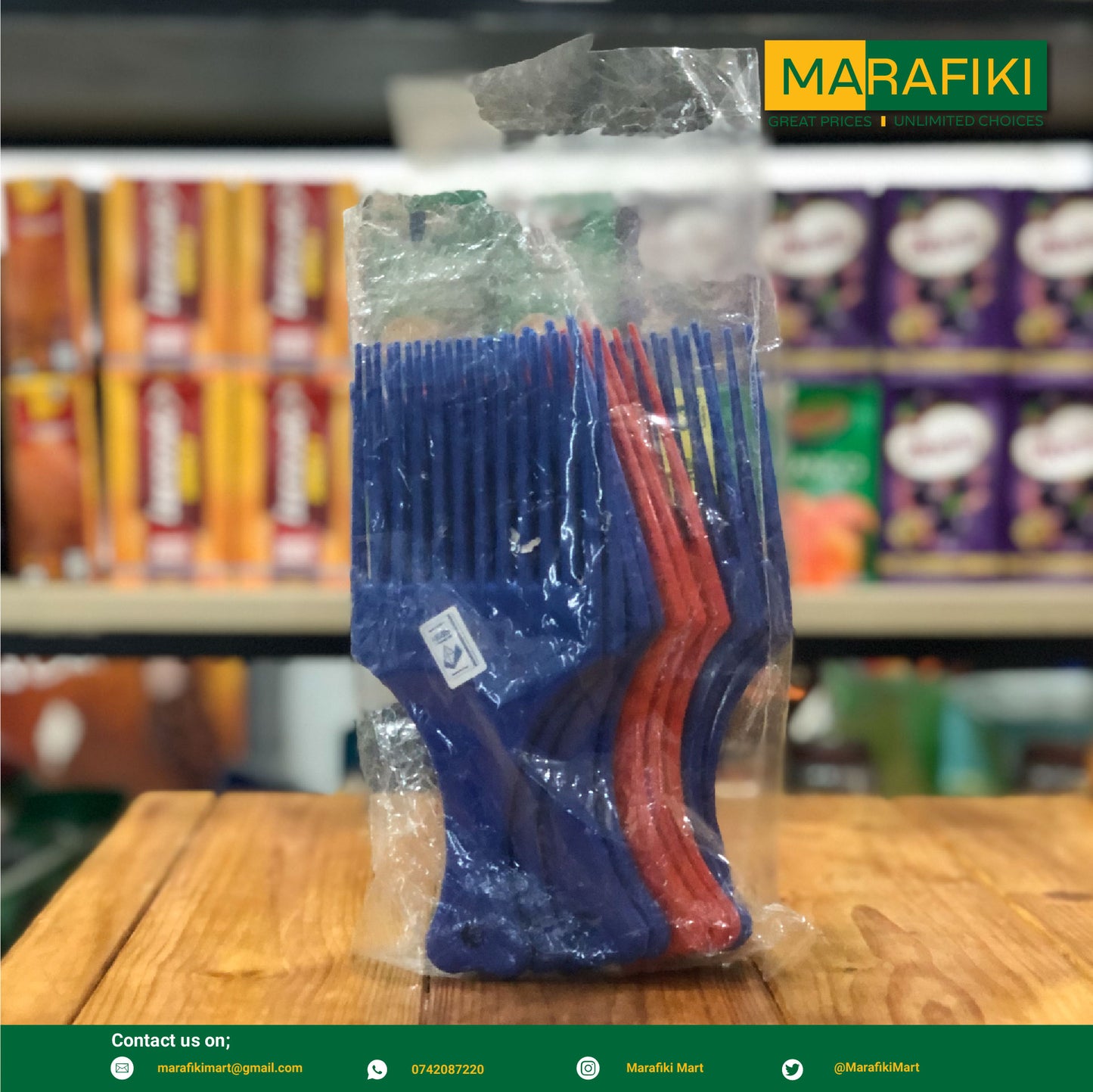 TEEPEE AFRO COMB AC DZ