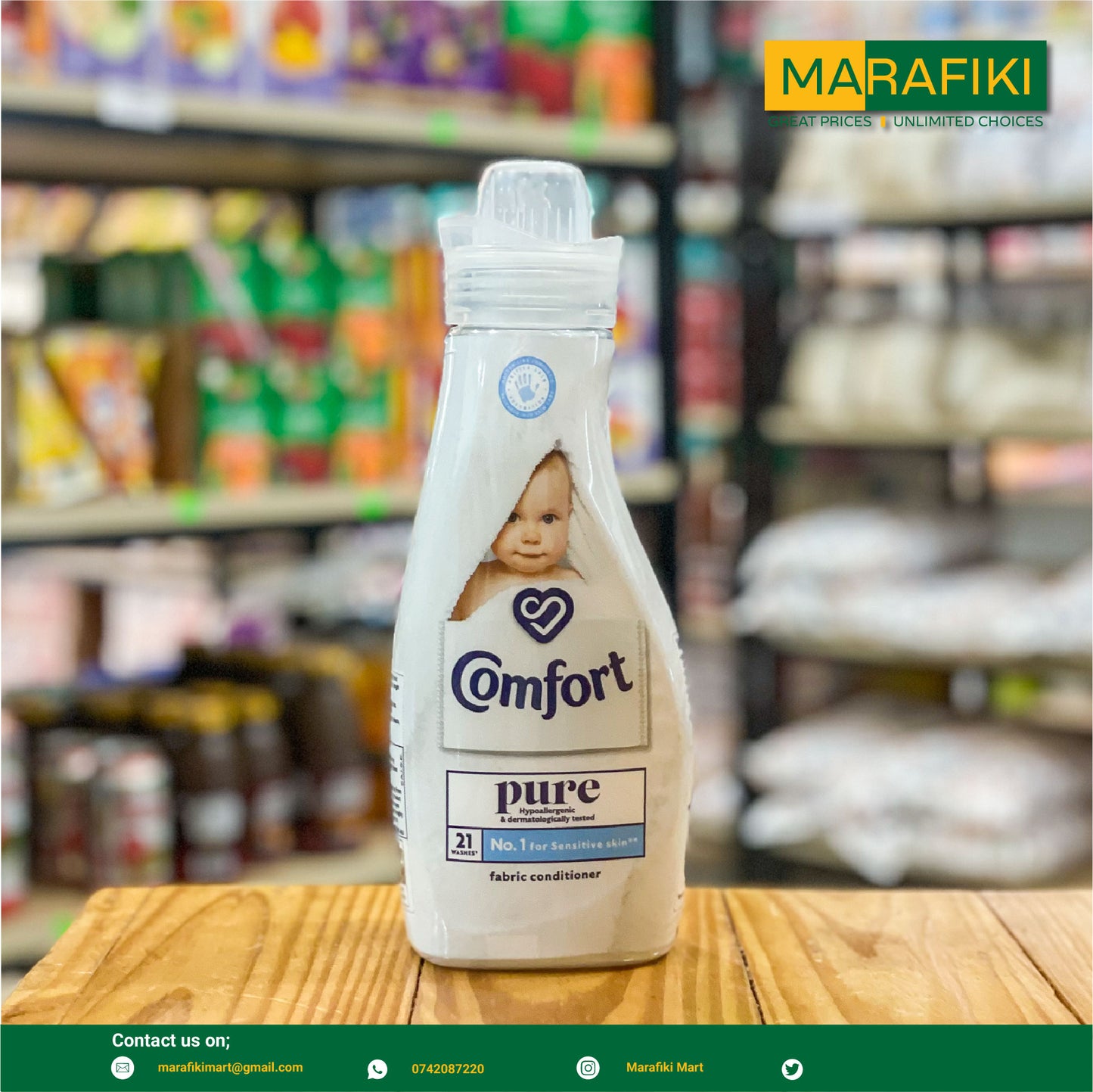 COMFORT FAB COND.PURE 750ML