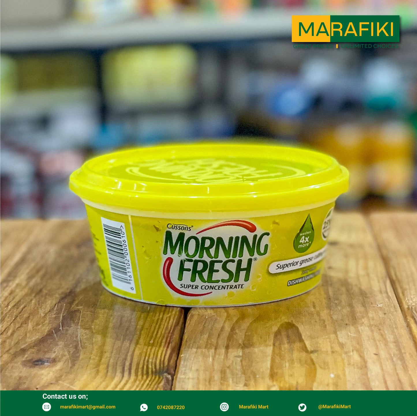 MORNING FRESH PASTE LEMON 400G