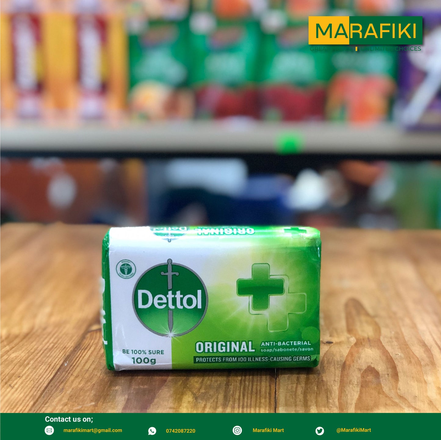 DETTOL ORIGINAL B/SOAP100G