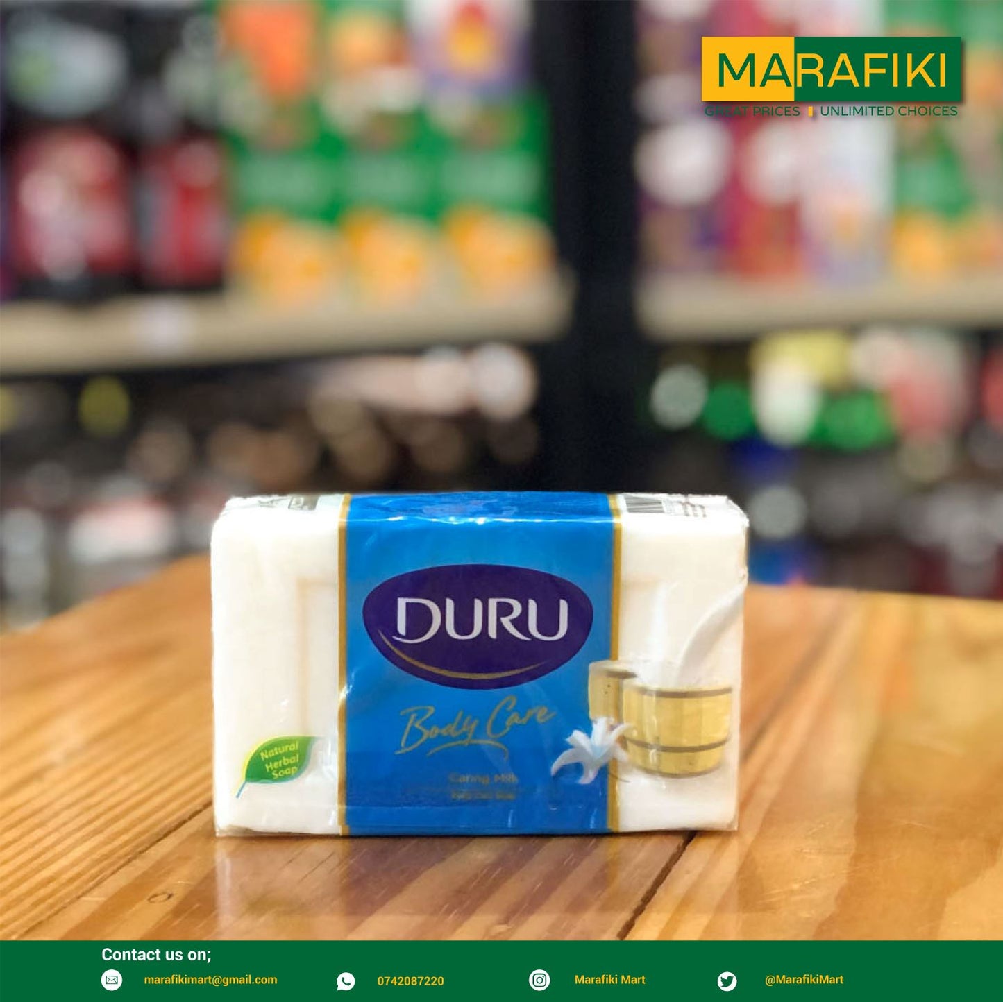 DURU BODY CARE MILK 150G
