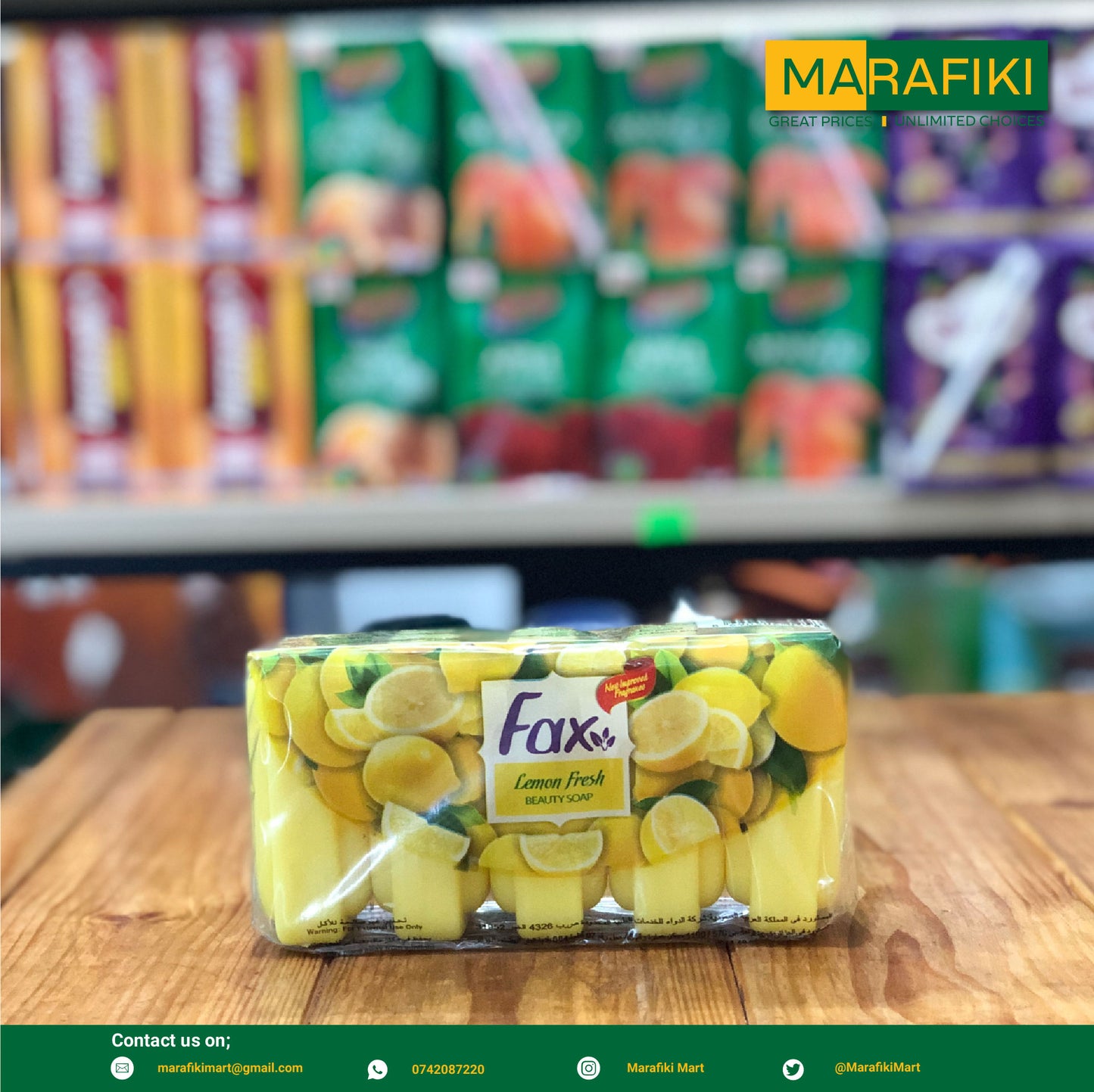 EV FAX ECOPACK 20 OUTR LEMON 60gm