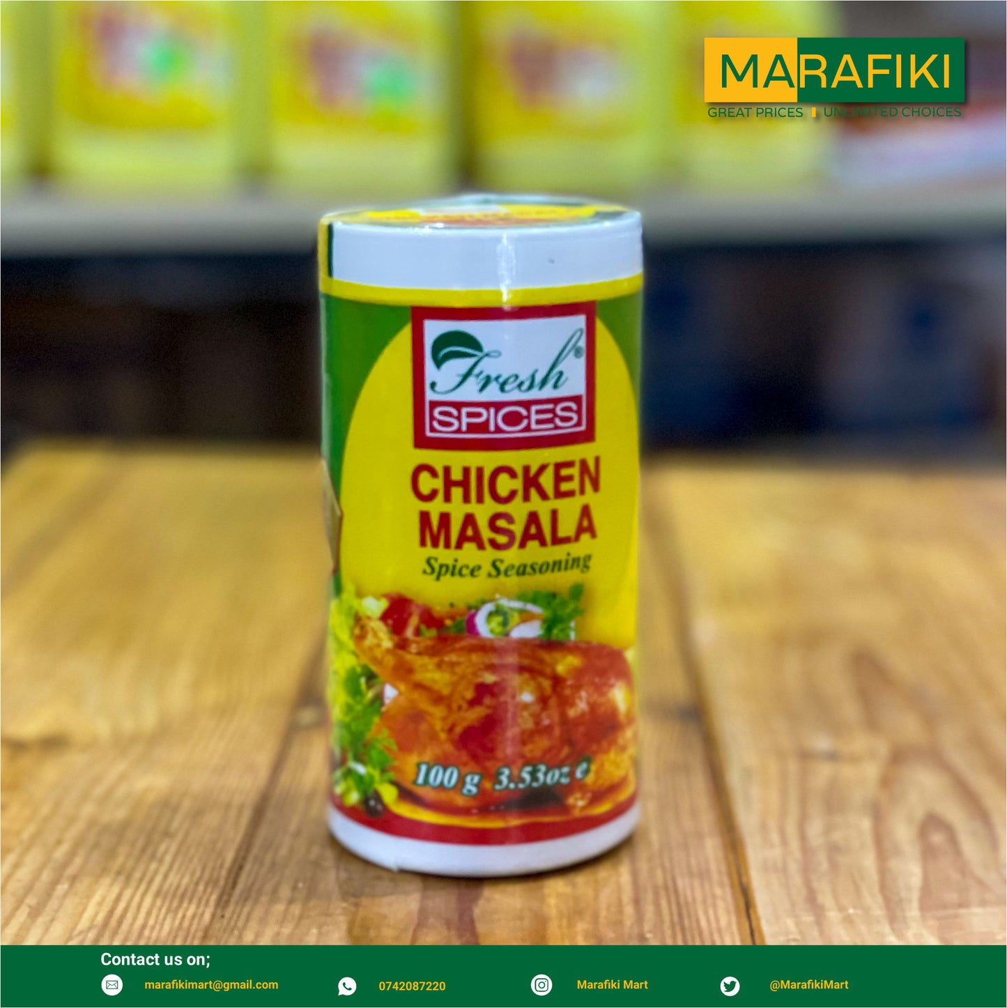 FRESH SPICES CHICKEN MASALA 100G