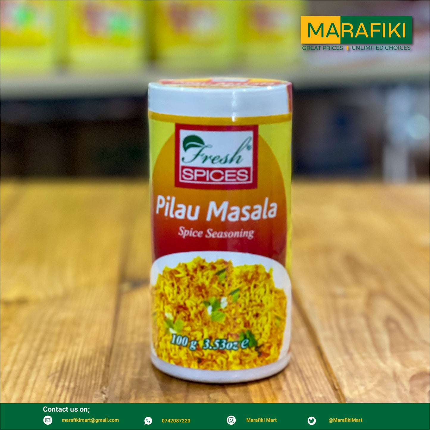 FRESH SPICES PILAU MASALA 100G