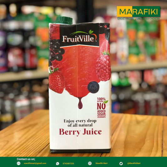 FRUITVILLE BERRY JUICE 1LTR