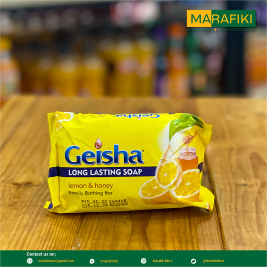 GEISHA LEMON & HONEY 125G