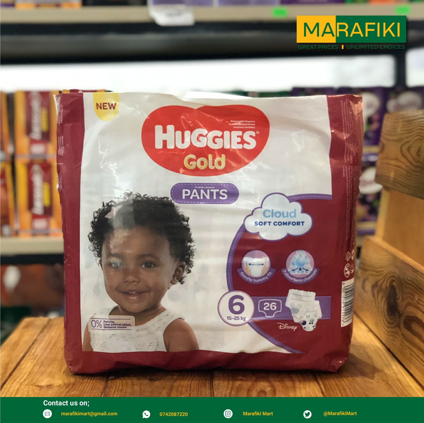 Huggies Pants 6-26pcs