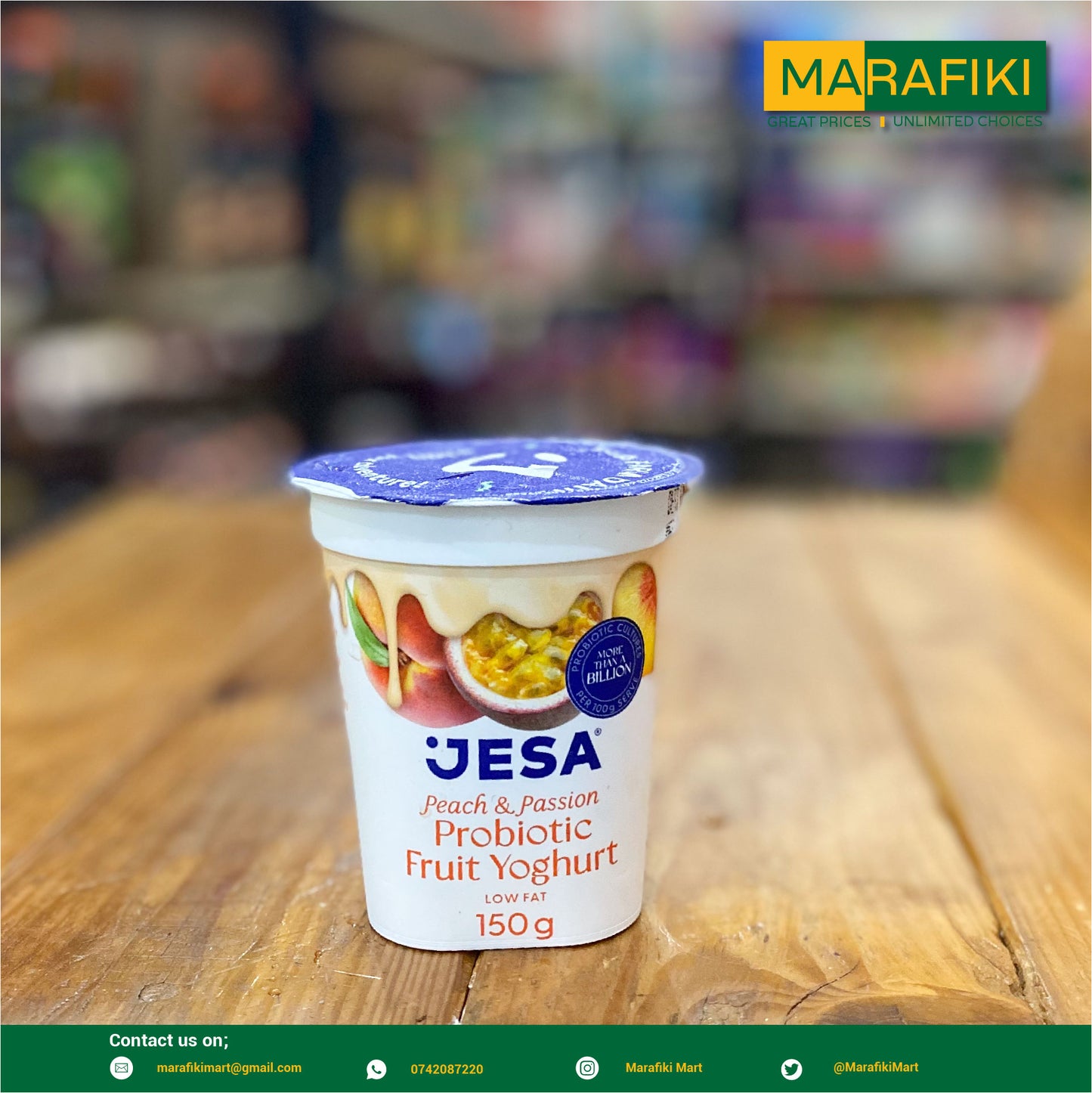 JESA P&P PROBIOTIC F YOGHURT 150G