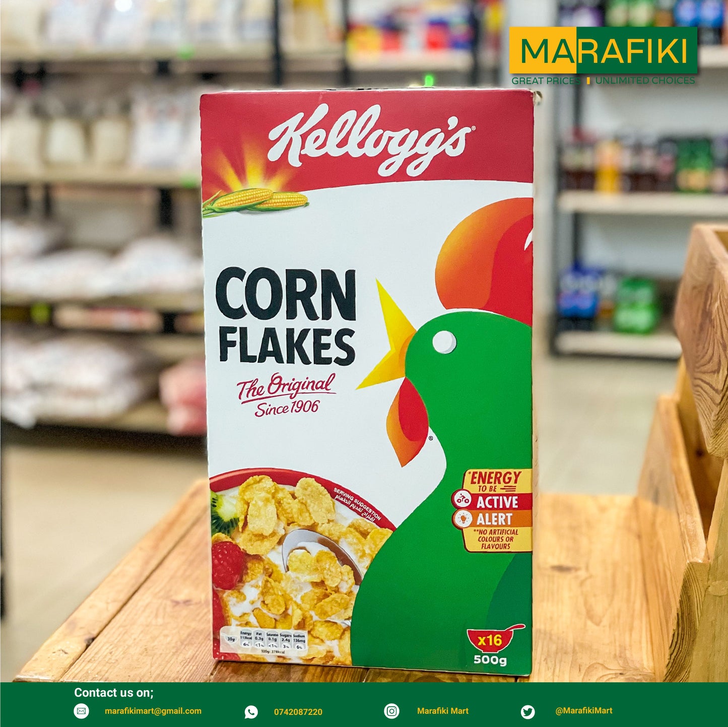 KELOGGS CORNFLAKES 500G