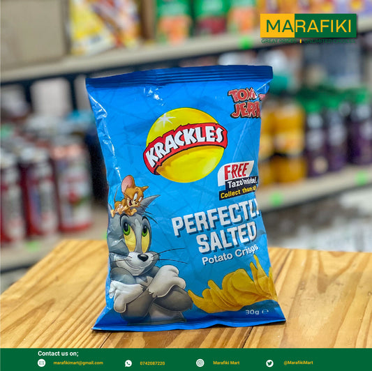 KRACKLES PERFECTLY SALTED 30G