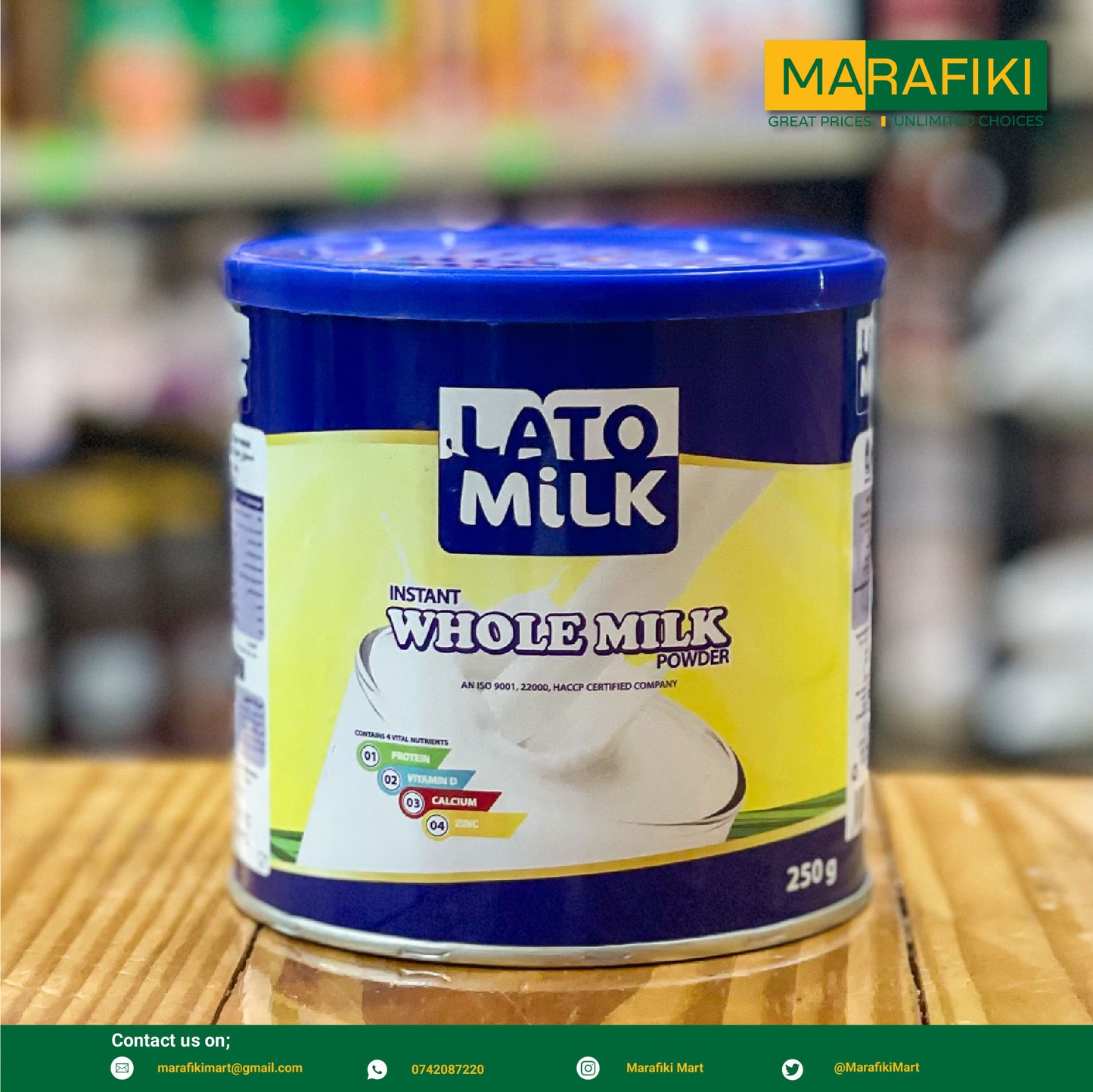 LATO POWDER MILK 250G