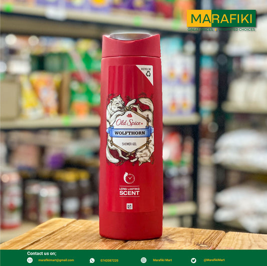 OLD SPICES S/GEL WOLFTHORN 400ML