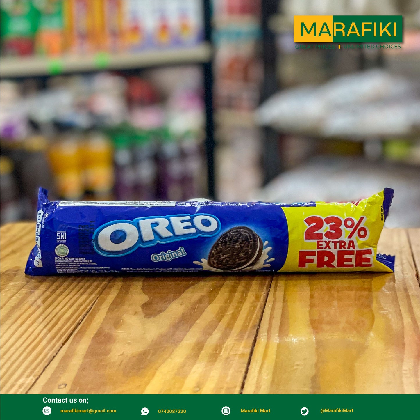 OREO BISCUITS ORIGINAL 152G