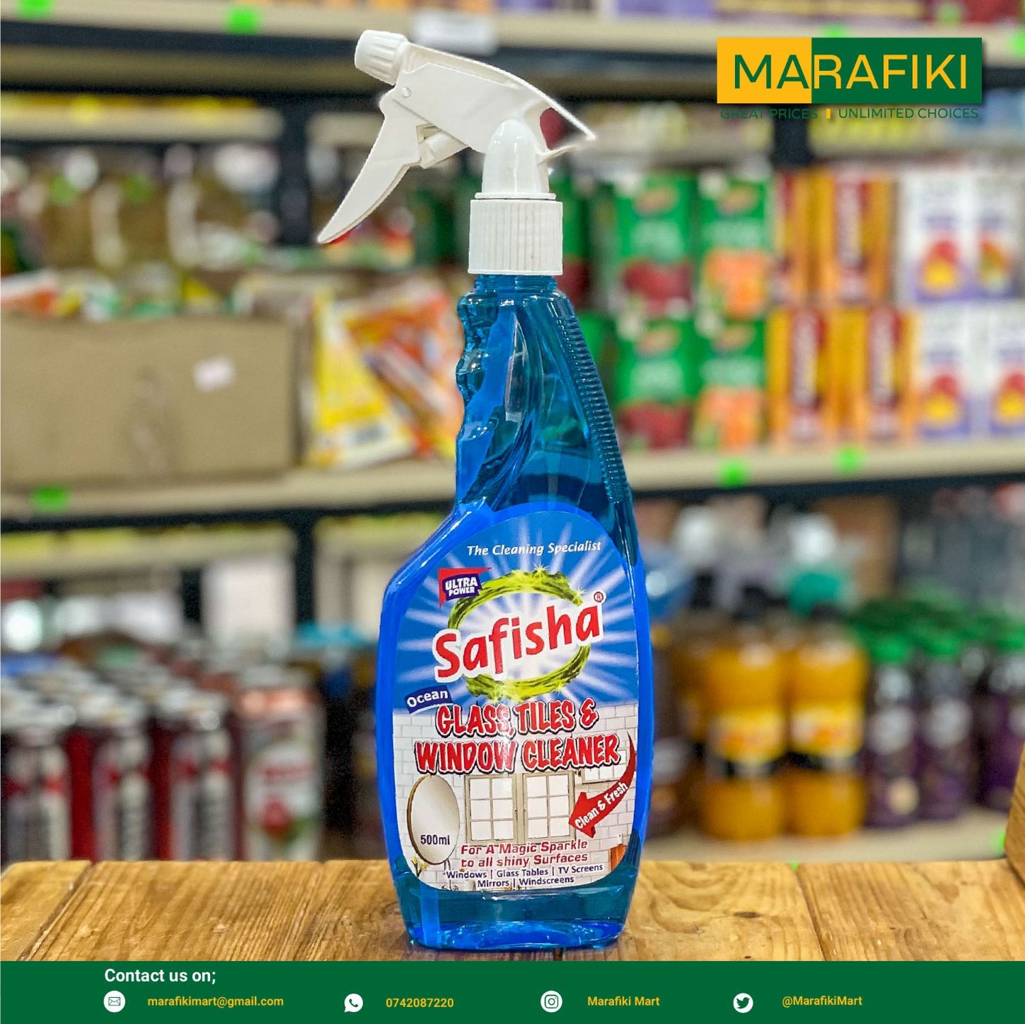 SAFISHA G/T CLEANER OCEAN 500ML