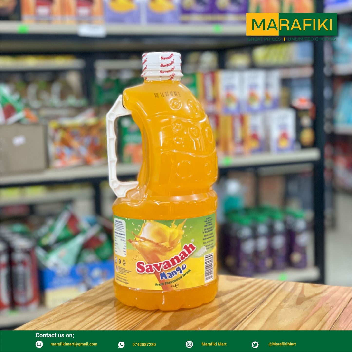SAVANAH JUICE MANGO 2L