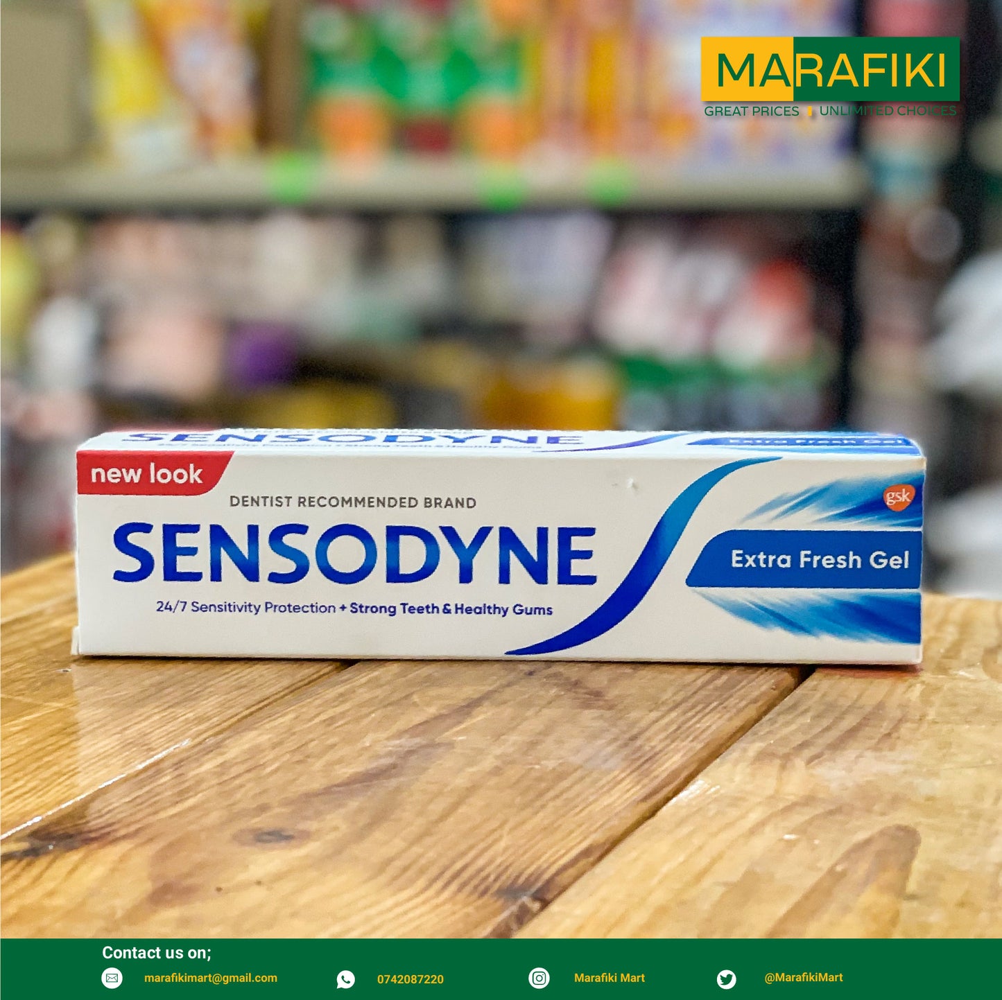 SENSODYNE EXTRA FRESH TOOTHPASTE 75ML