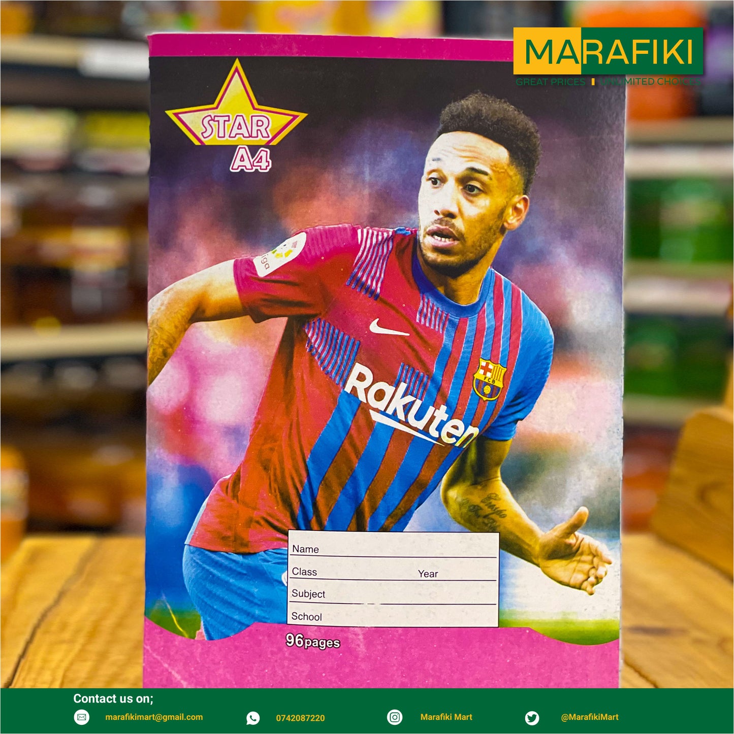 STAR A4 EXERCISE BOOK 96PGS