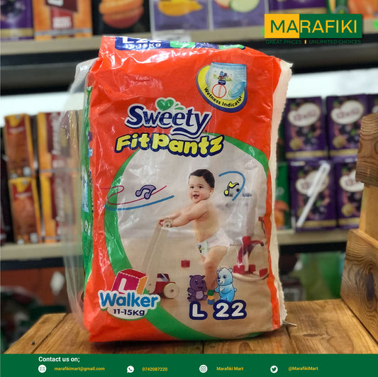 Sweety Pantz Value L -22pcs