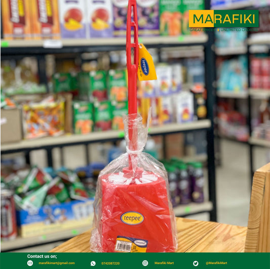 TEEPEE TOILET BRUSH & BOWL B9