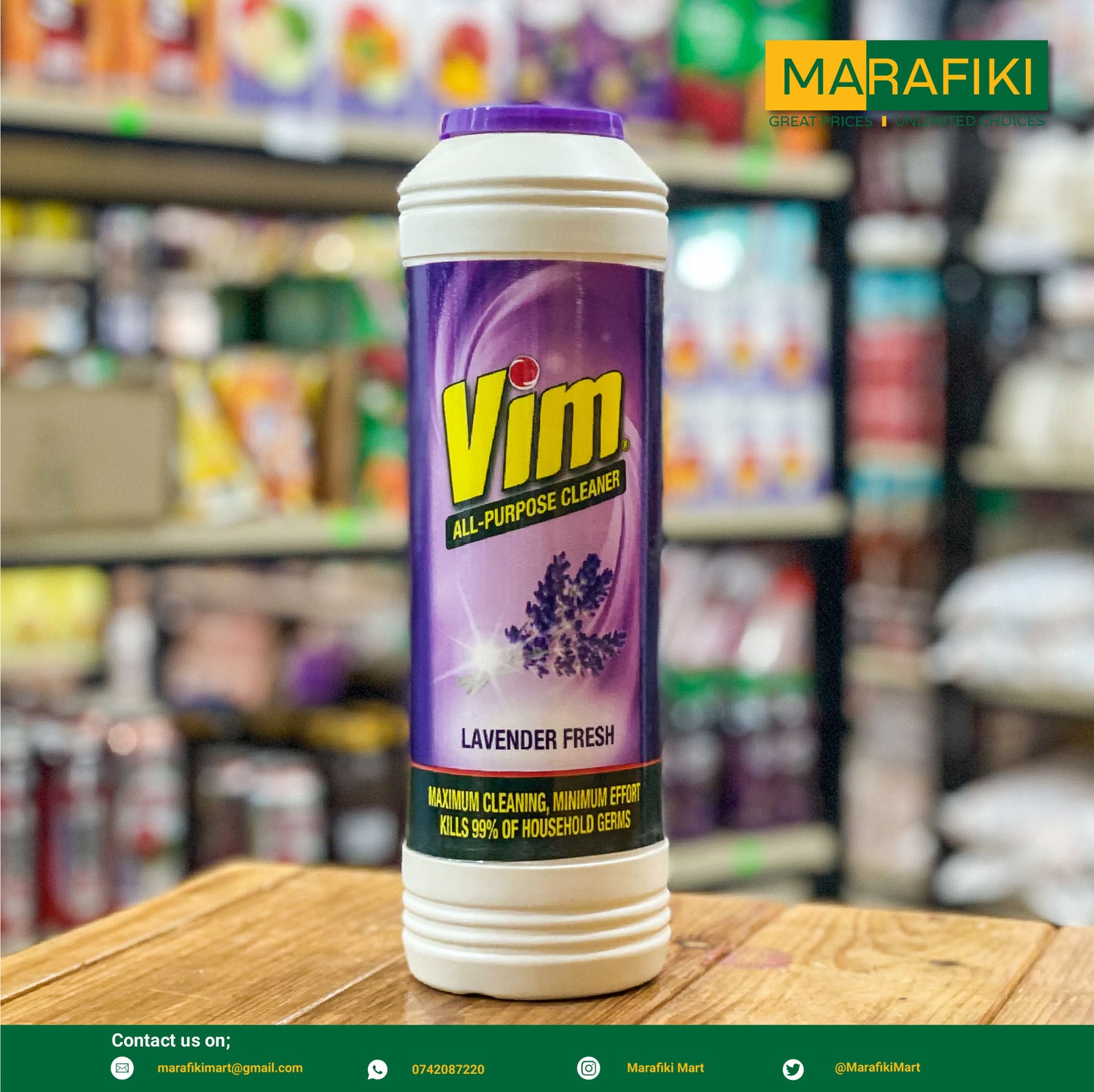 VIM LAVENDER FRESH 1KG