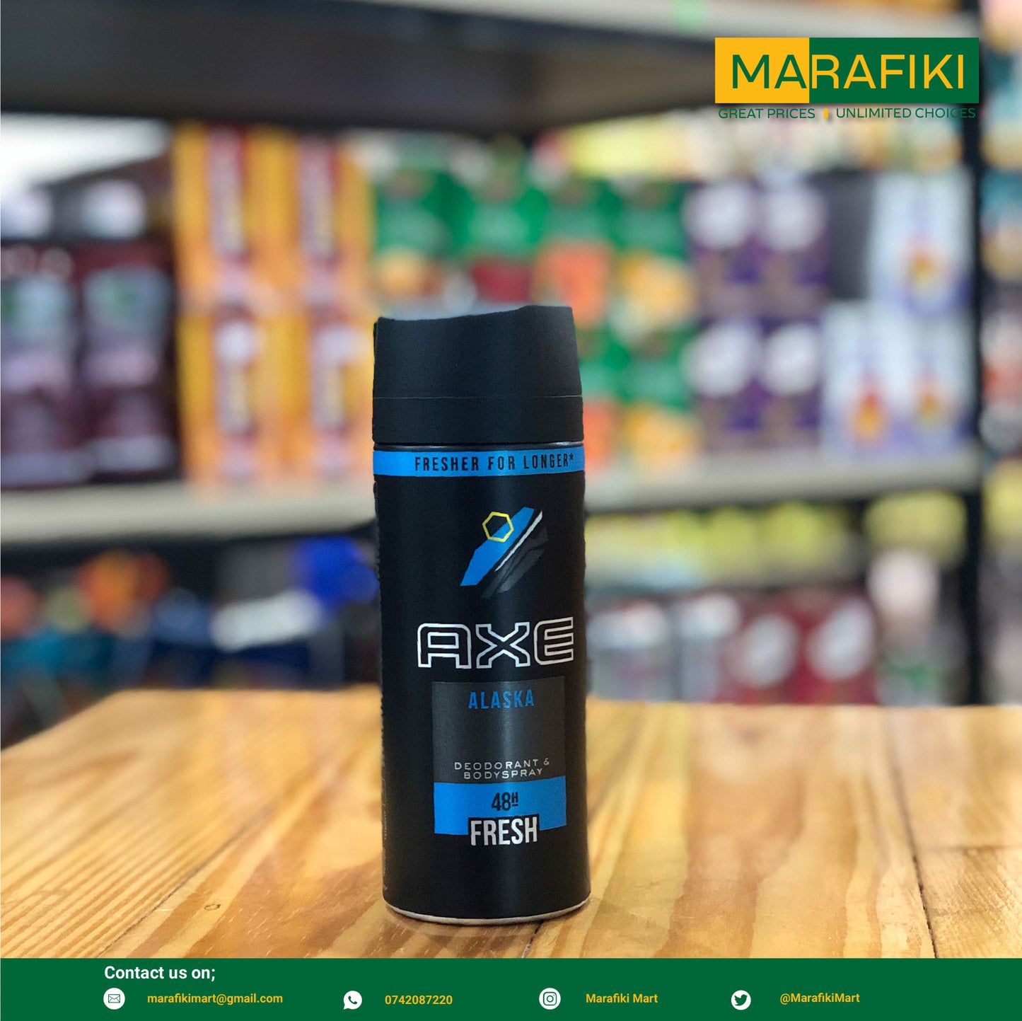 AXE ALASKA BODY SPRAY 150ML