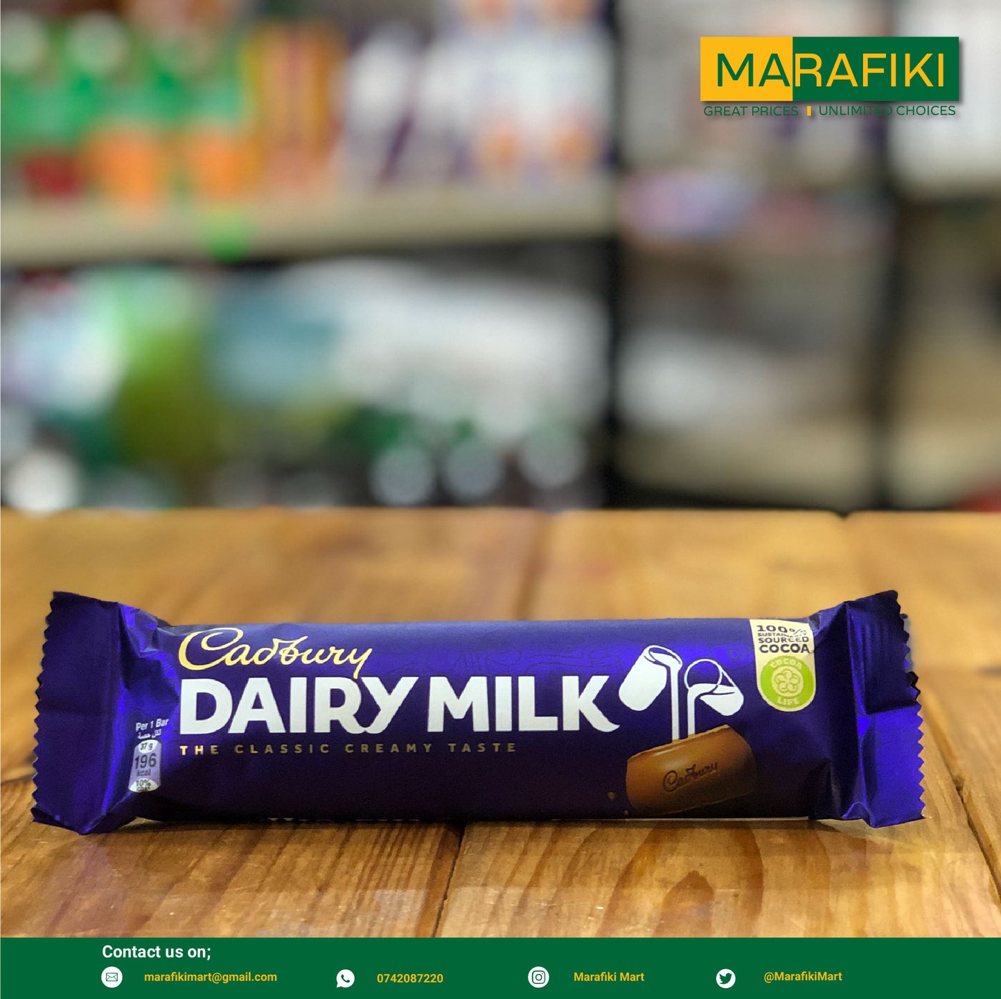 CADBURY DAIRY MILK CHOCOLATE 37G