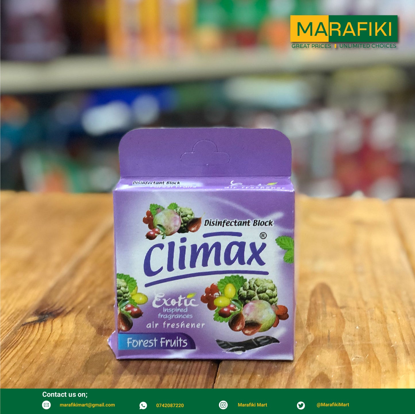 CLIMAX EXOTIC FOREST FRUITS 50G