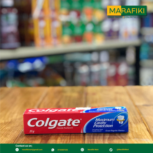 COLGATE TOOTH PASTE MAXIMUM CAVITY 35G