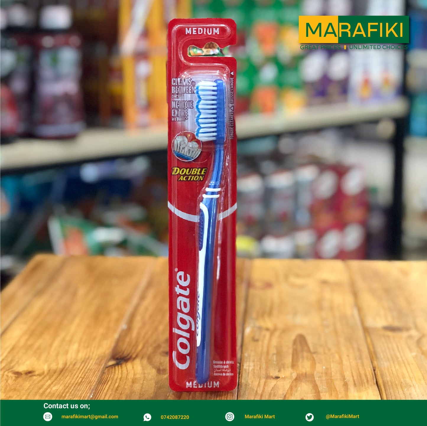 Colgate Toothbrush Double Action 1piece