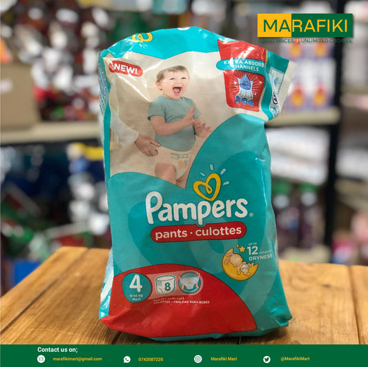 PAMPERS PANTS 4 - 8PCS