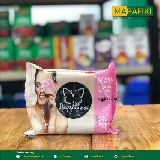 PAPILION WET WIPES PINK