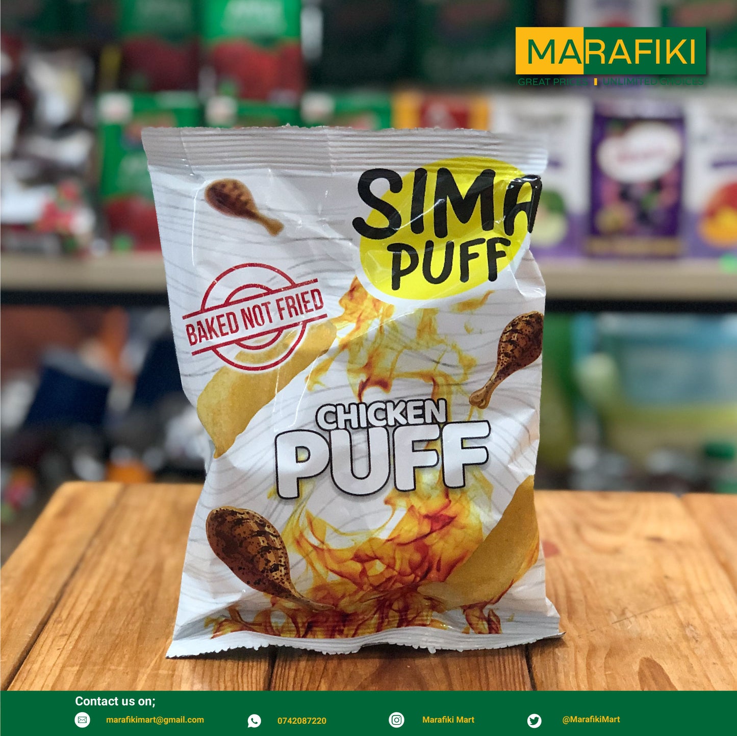 SIMA PUFF CHICKEN 25G