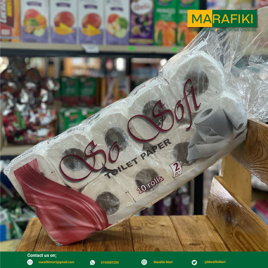 SO SOFT TOILET PAPER 10 ROLL