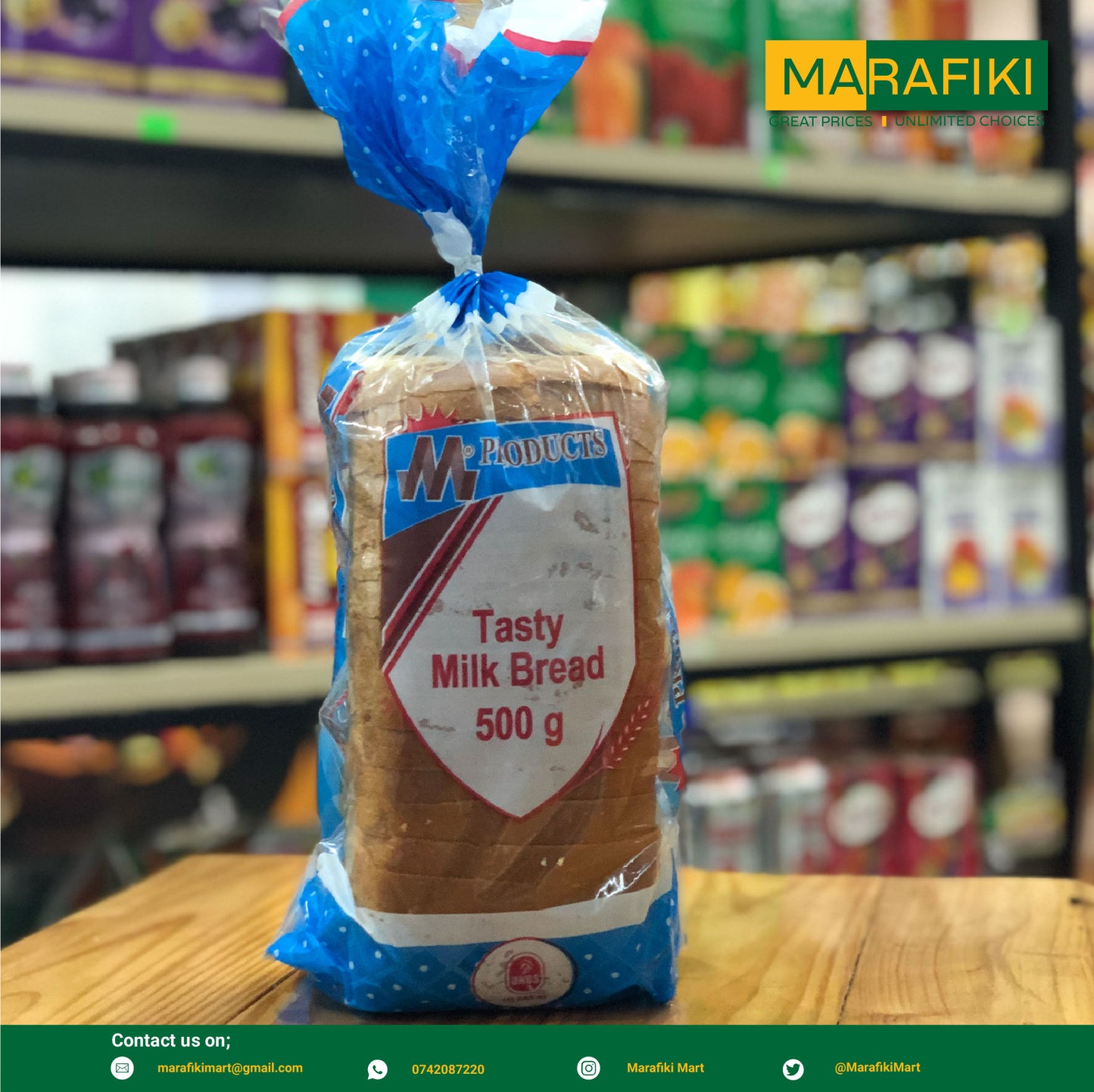 M MILK BREAD 500G