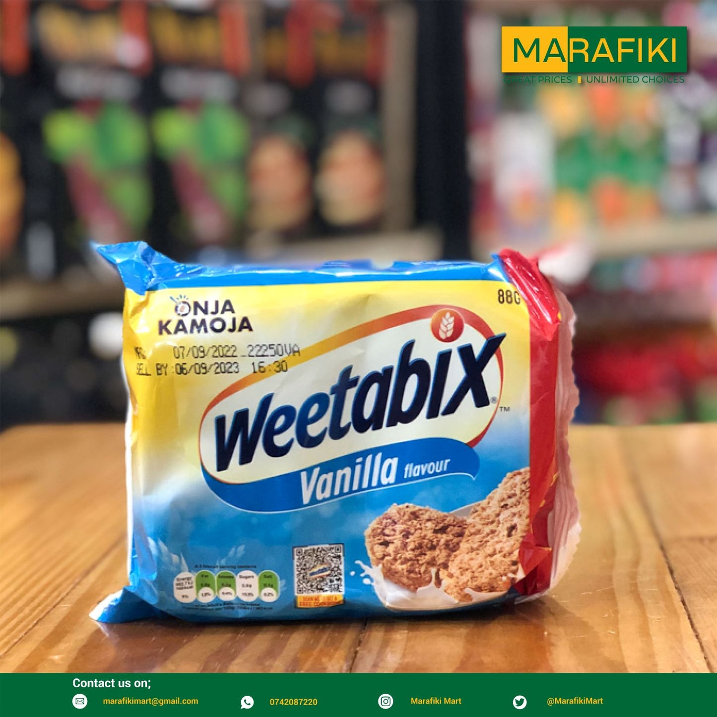 WEETABIX VANILLA 88G